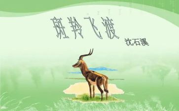 《斑羚飞渡》的读后感7篇