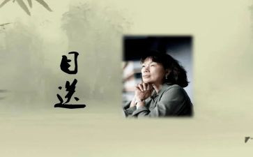 龙应台的目送的读后感6篇