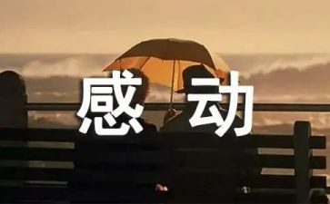 那一刻我真感动作文6篇