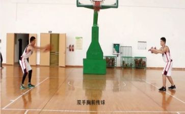 小学篮球胸前传接球教案7篇