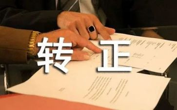 工作转正的个人总结参考5篇